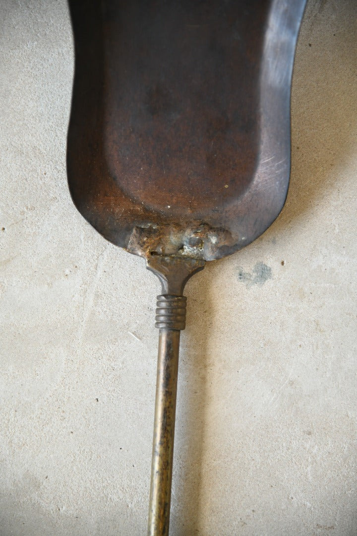 Brass Fire Poker and Shovel