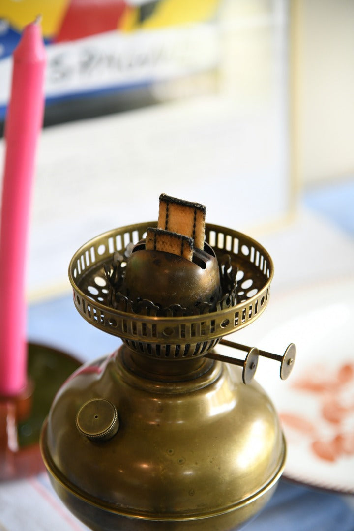 Duplex Brass Oil Lamp