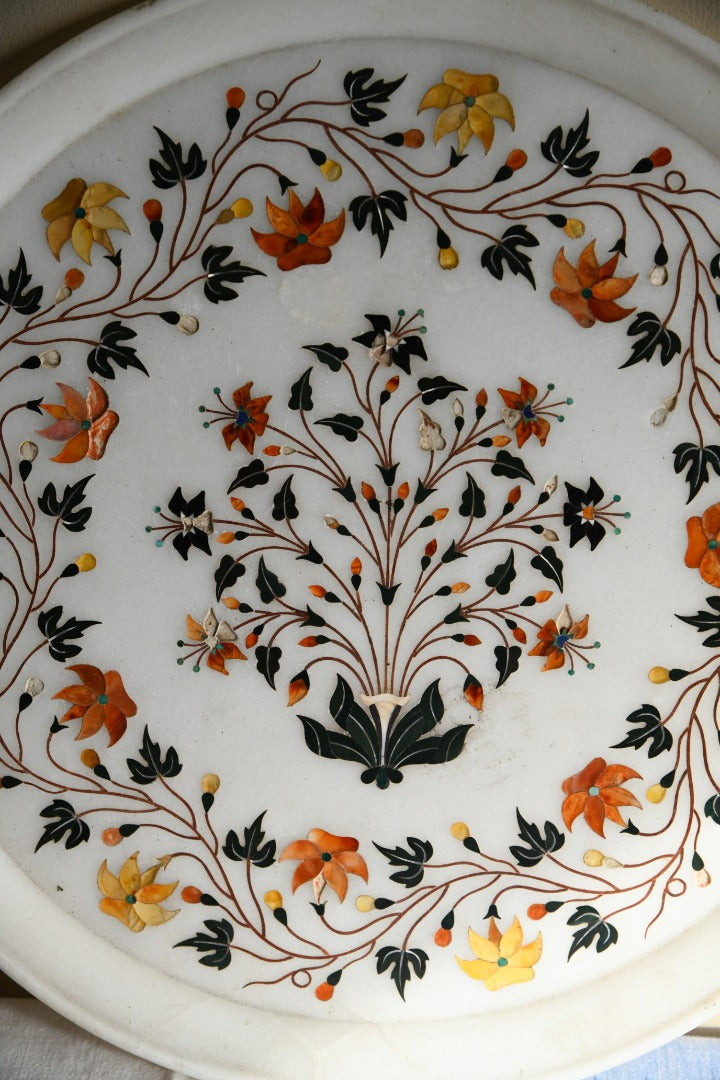 Marble Inlaid Tray