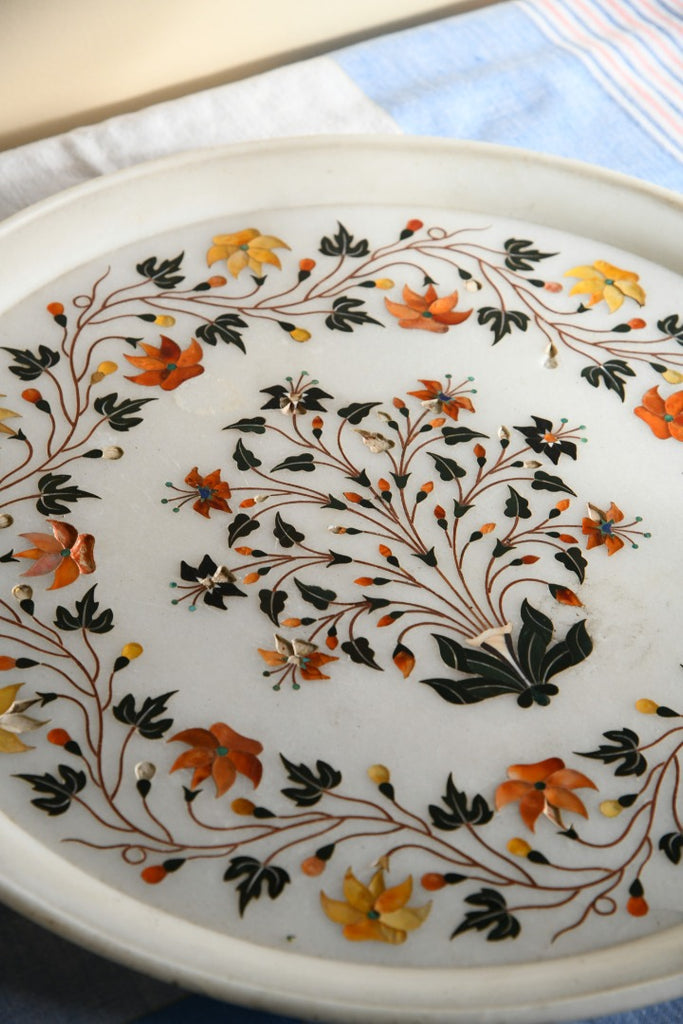 Marble Inlaid Tray