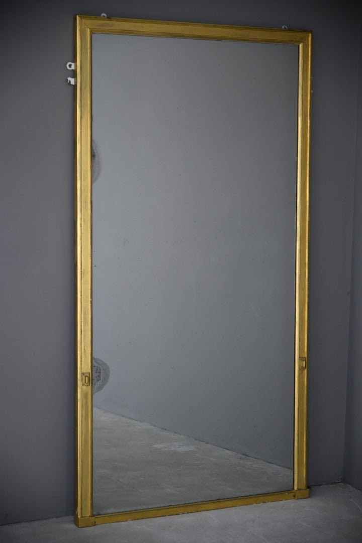 Large Antique Gilt Frame Mirror