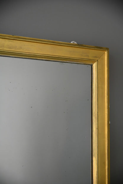 Large Antique Gilt Frame Mirror