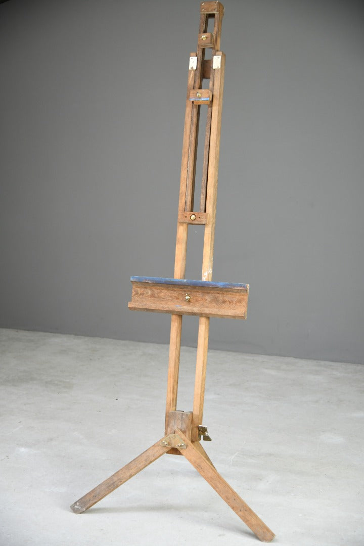 Vntage Wooden Artist Easel