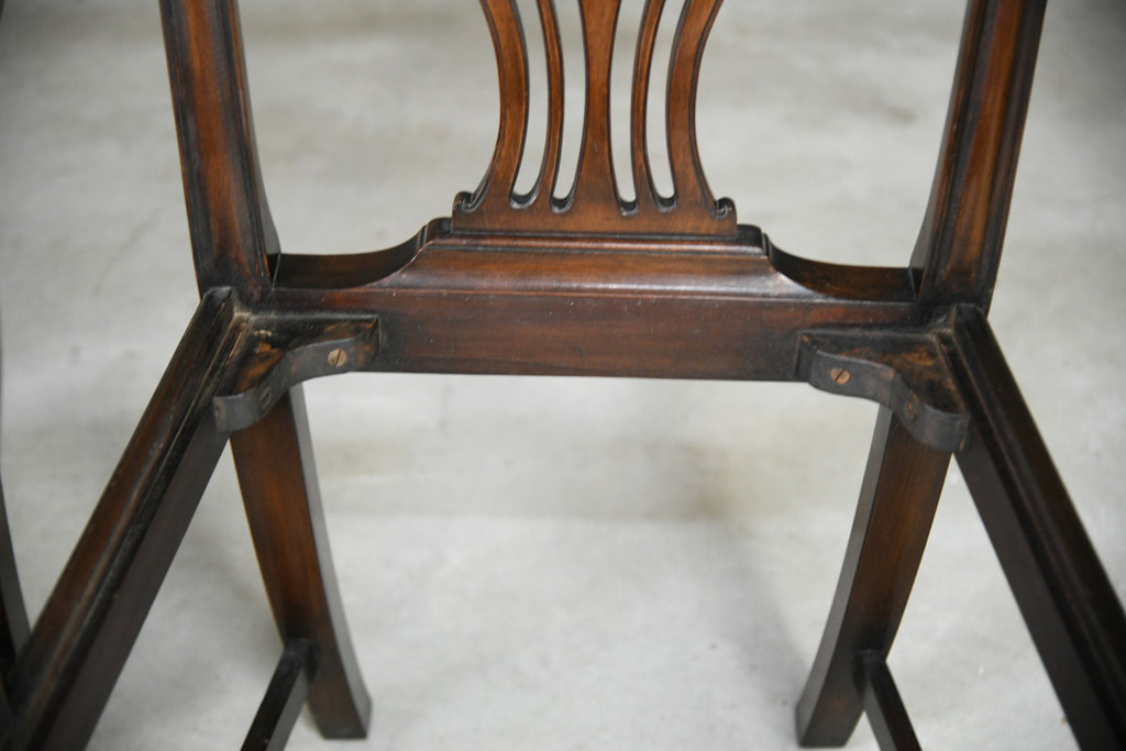 Set 6 Chippendale Style Dining Chairs