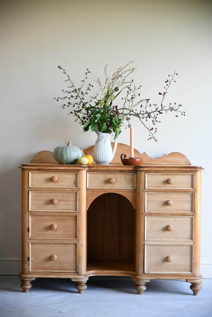 Victorian Pine Washstand