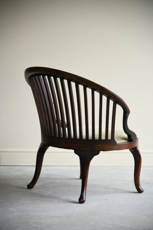 Early 20th Century Walnut Occasional Chair