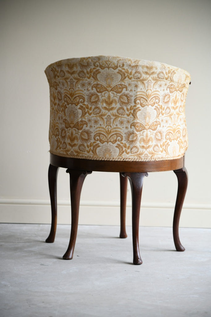 Antique Upholstered Tub Chair