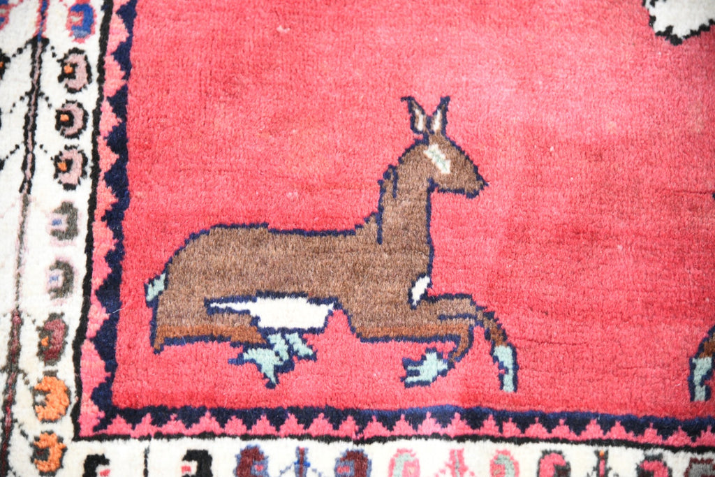 Persian Qashqai Pictorial Rug