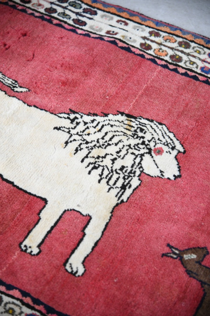 Persian Qashqai Pictorial Rug