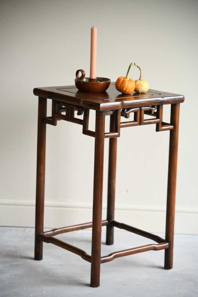 Chinese Rosewood Occasional Table
