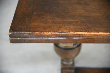 Jacobean Style Oak Dining Table