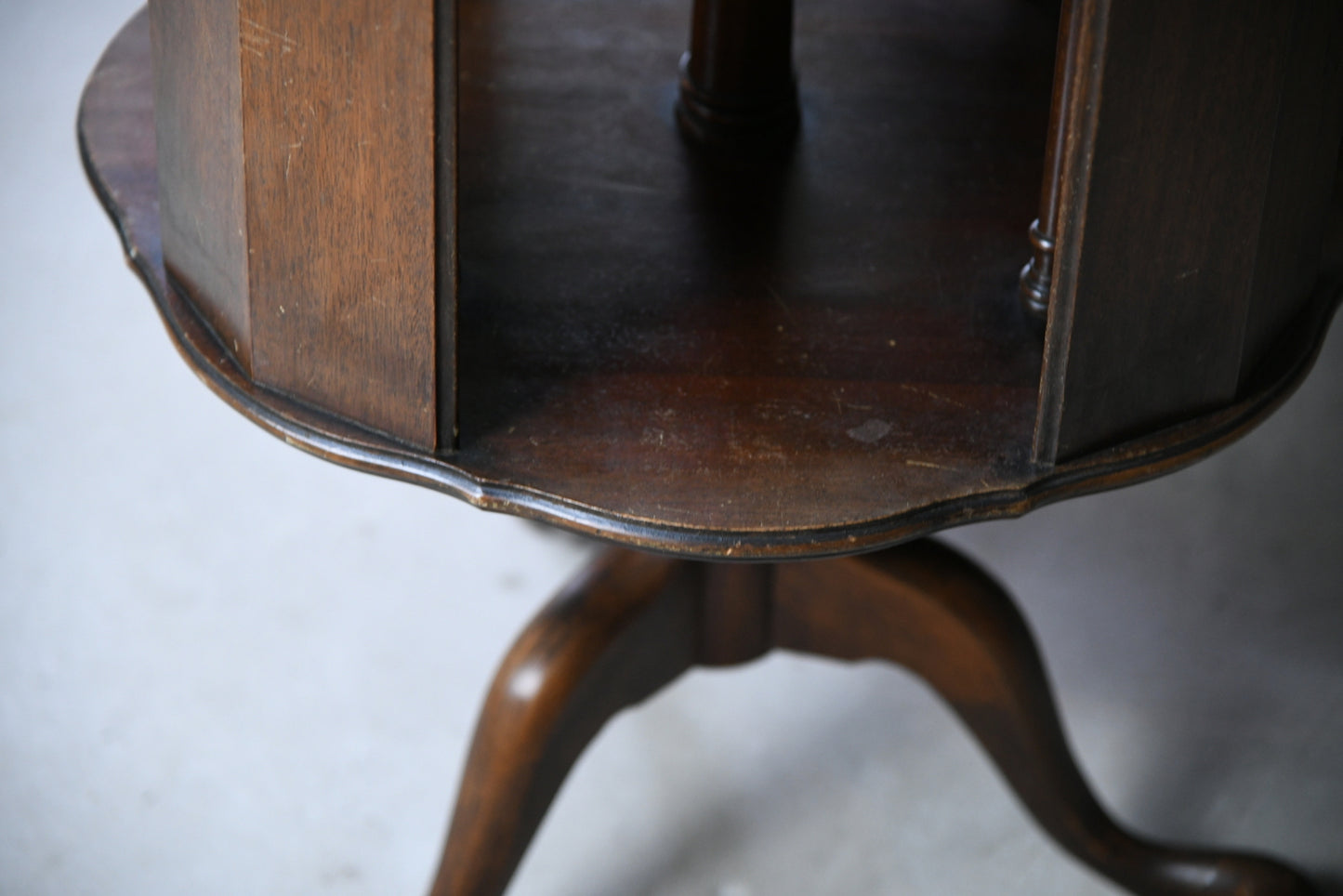 Georgian Style Revolving Library Table