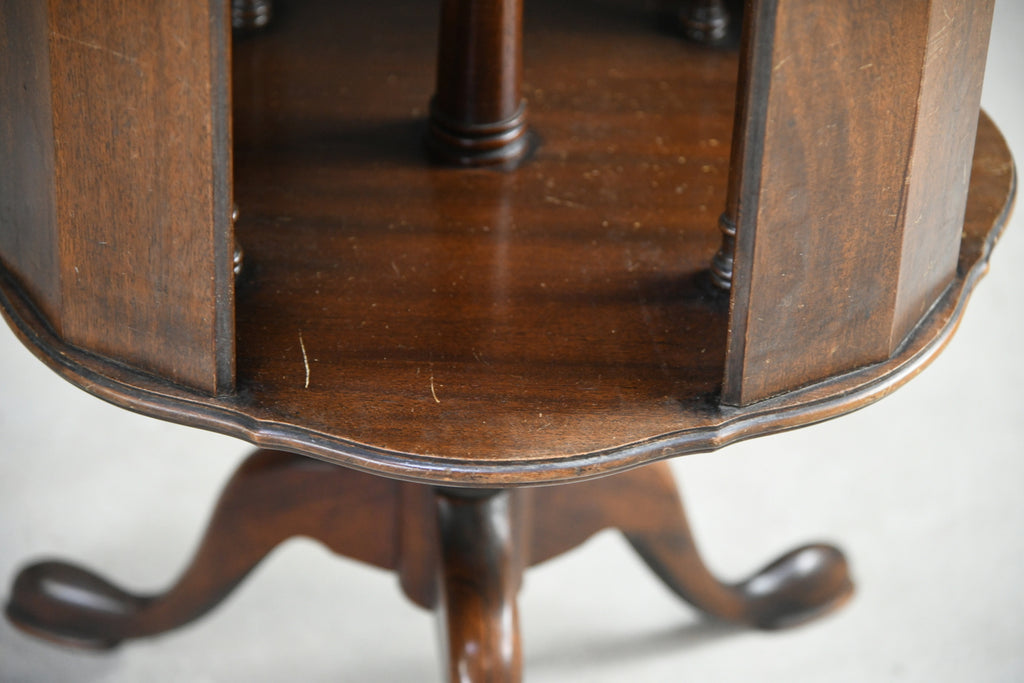 Georgian Style Revolving Library Table
