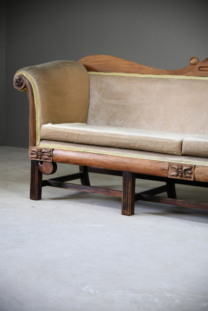 Antique Mahogany Sofa