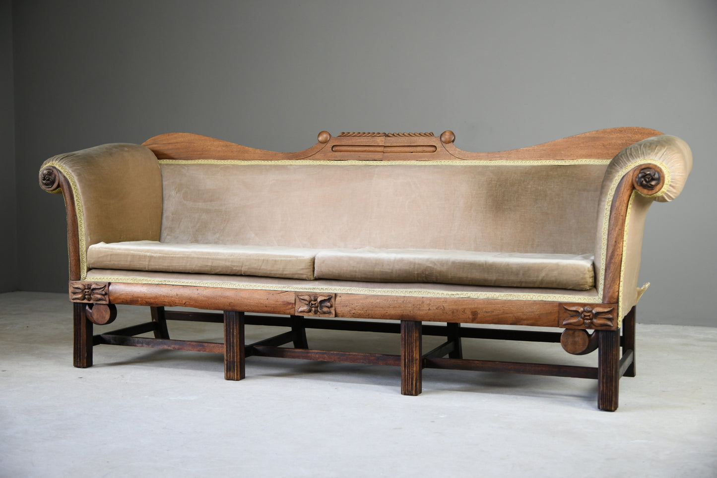 Antique Mahogany Sofa