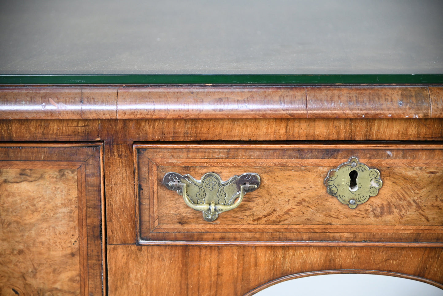 Walnut Queen Anne Style Lowboy