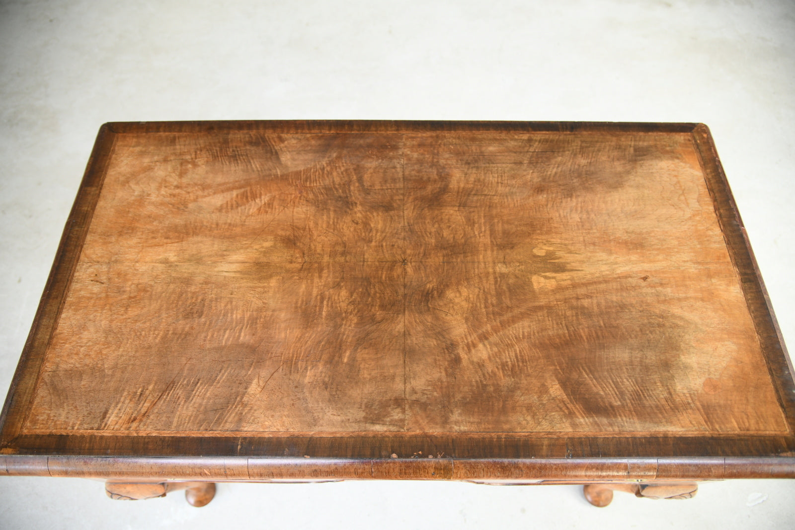 Walnut Queen Anne Style Lowboy