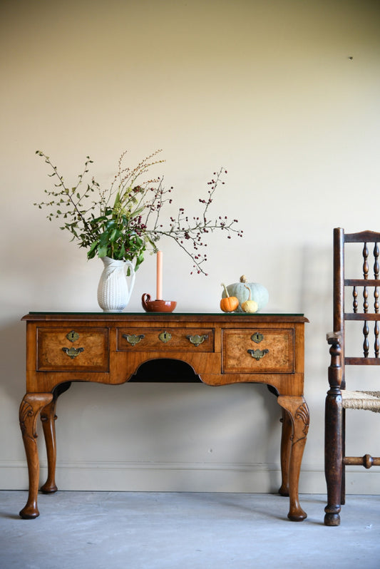 Walnut Queen Anne Style Lowboy