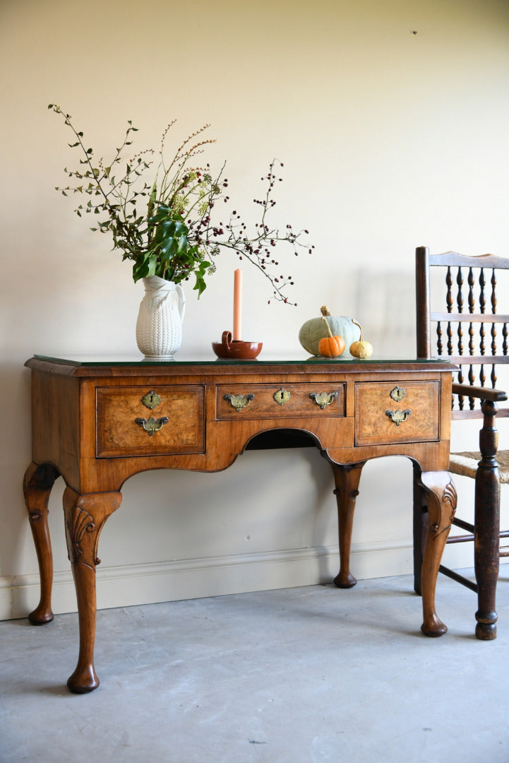 Walnut Queen Anne Style Lowboy