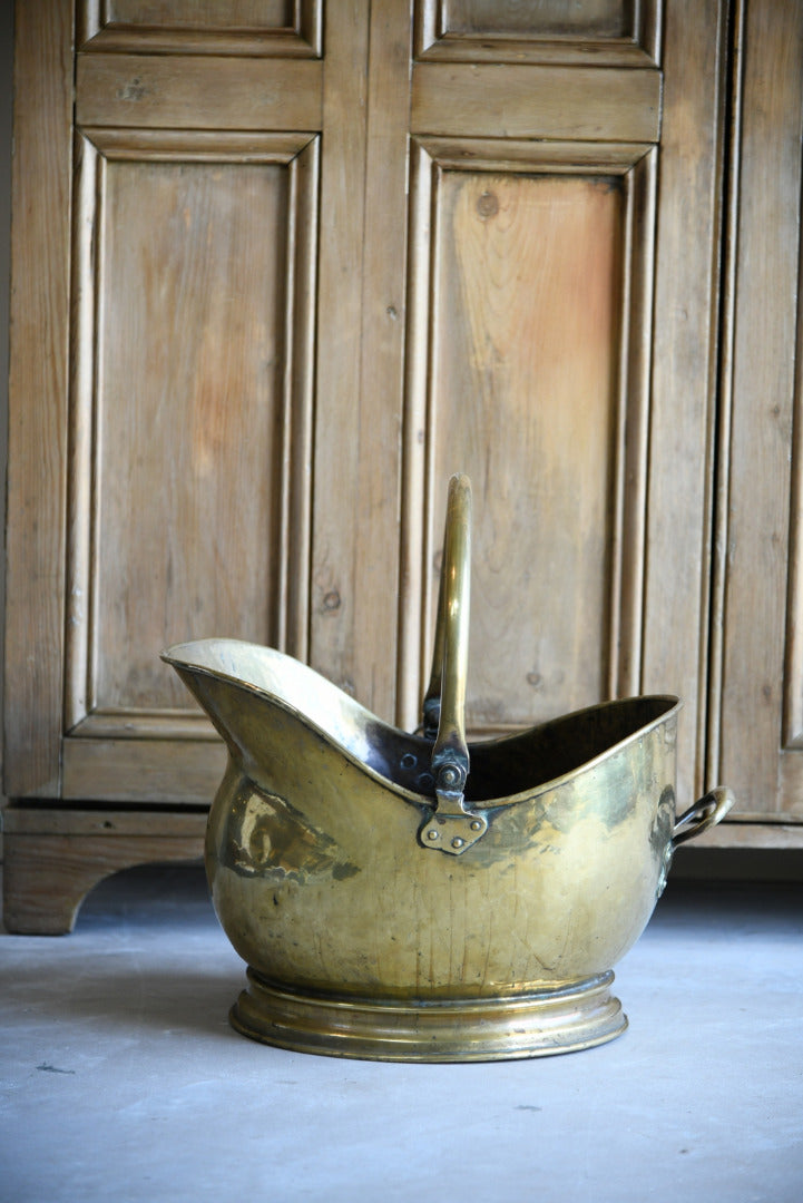 Brass Coal Scuttle