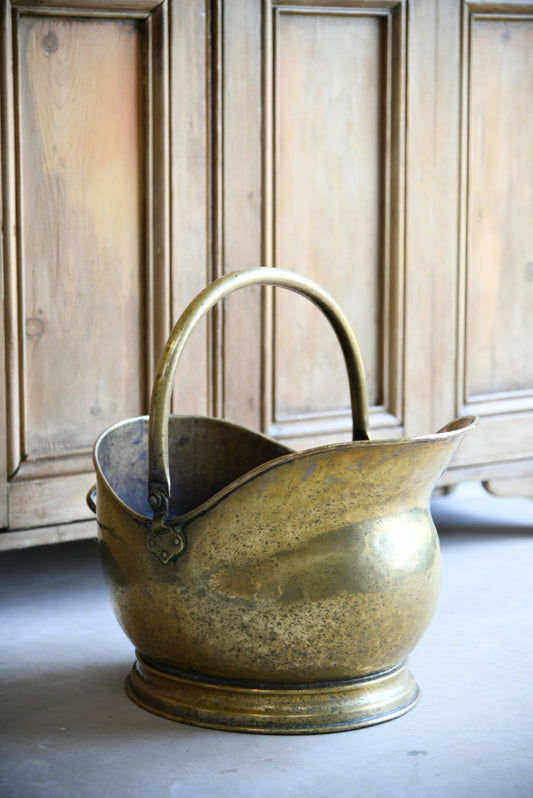 Brass Coal Scuttle
