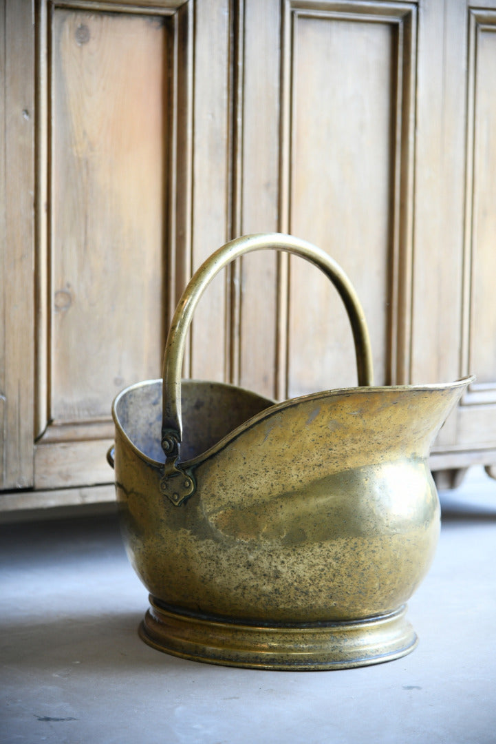 Brass Coal Scuttle