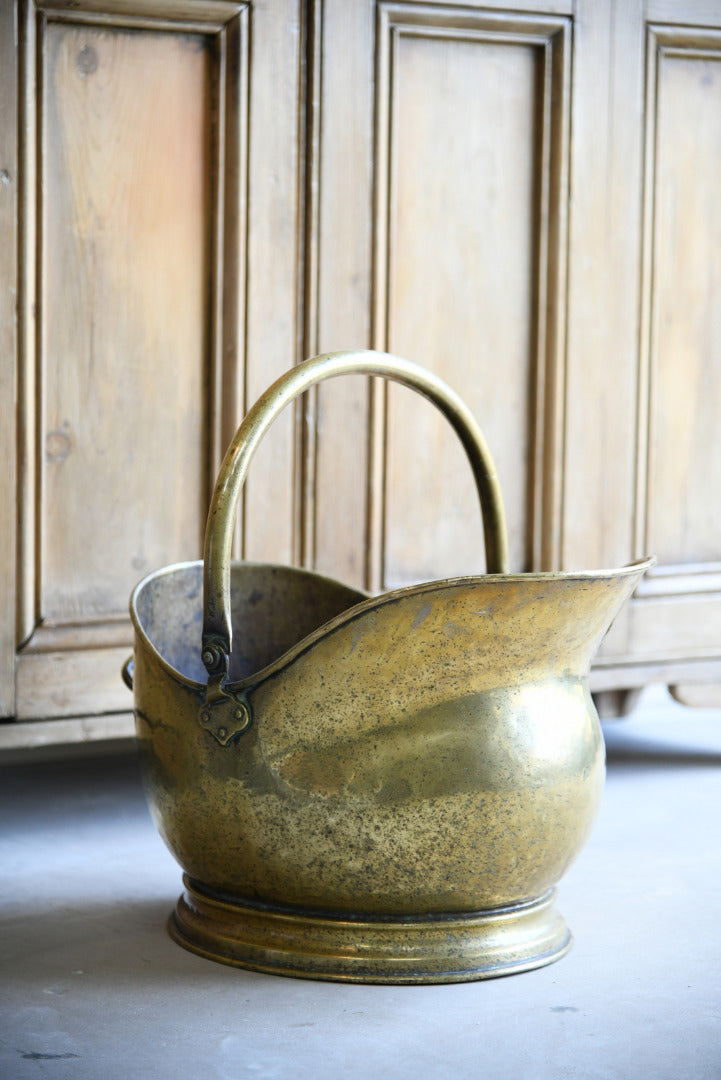 Brass Coal Scuttle