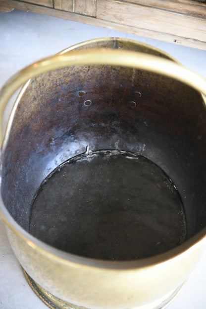 Brass Coal Scuttle