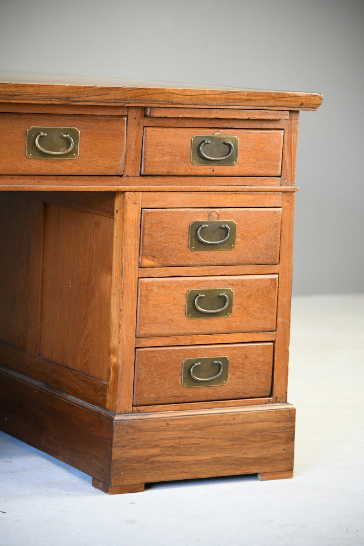 Chinese Hardwood Partners Desk