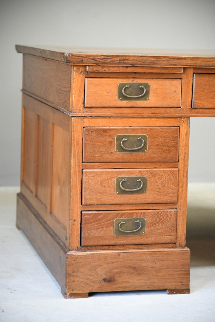 Chinese Hardwood Partners Desk