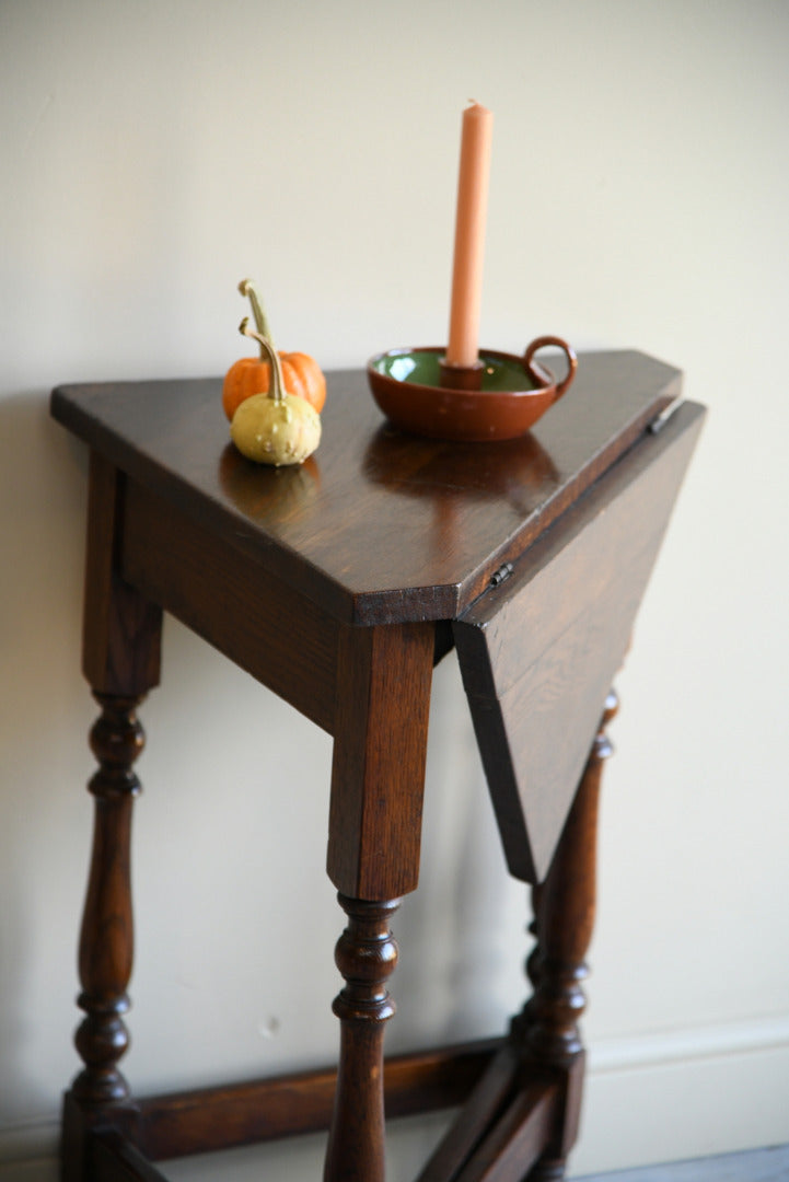 Oak Corner Table