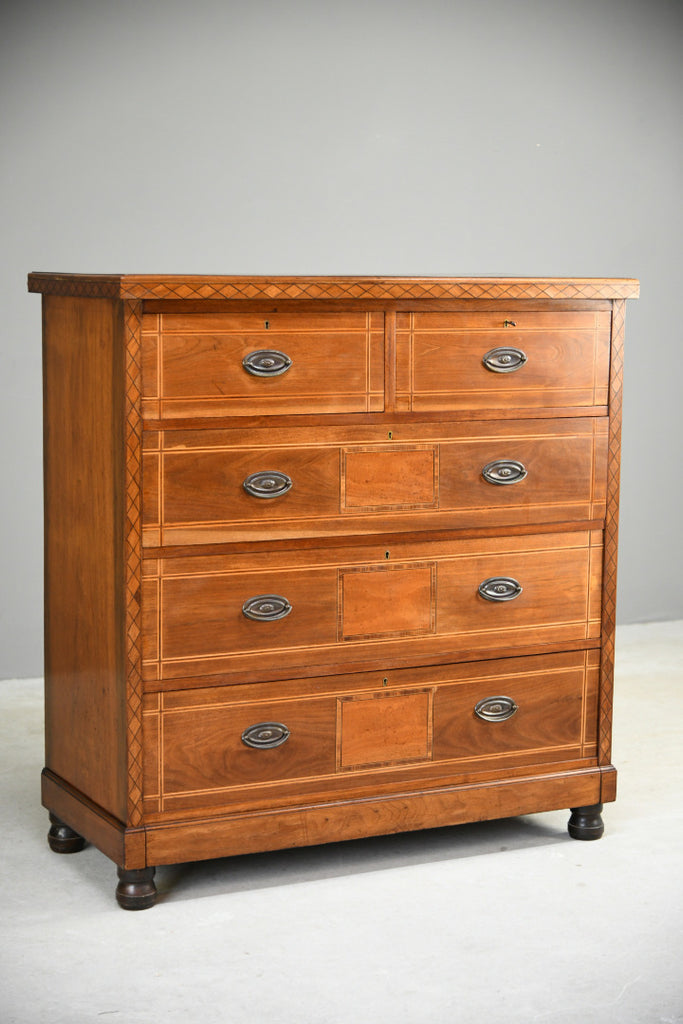 Antique Victorian Quality Jas Shoolbred Chest of Drawers