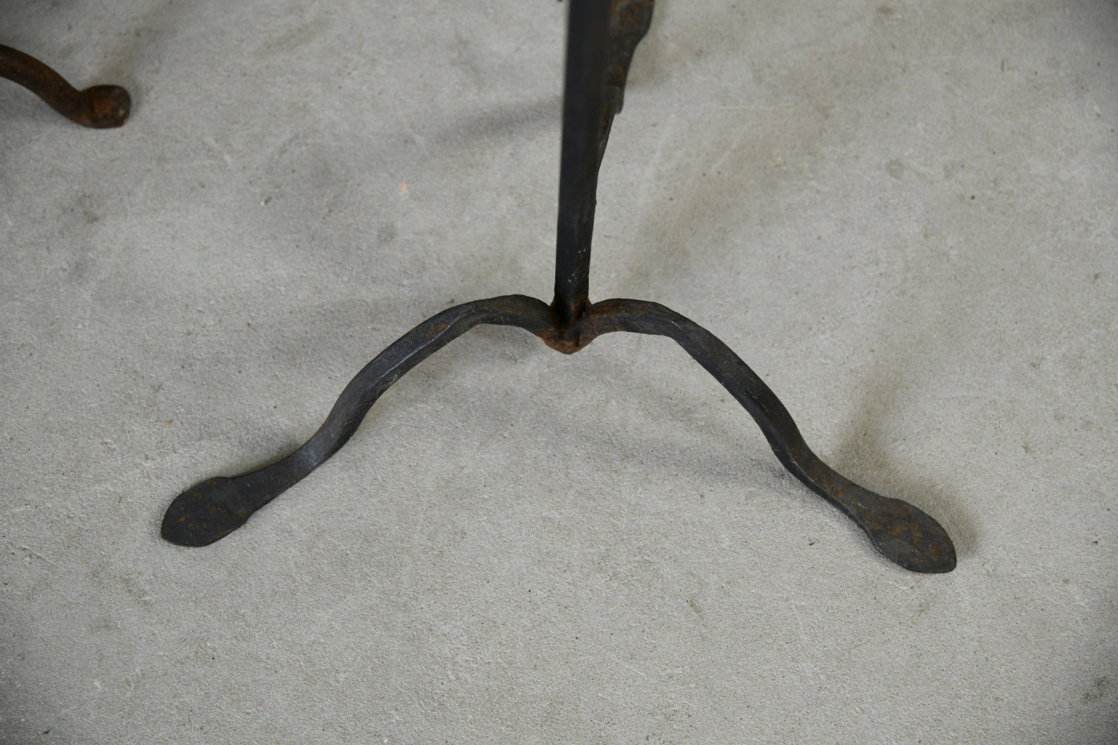 Cast Iron Pricket Candle Sticks