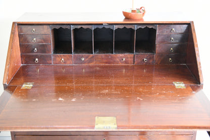 Georgian Mahogany Bureau