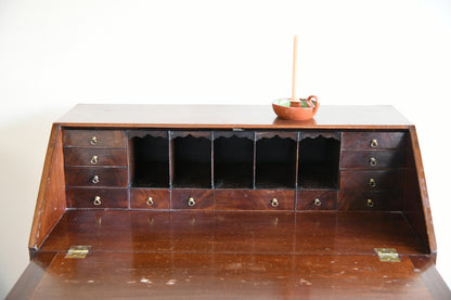 Georgian Mahogany Bureau