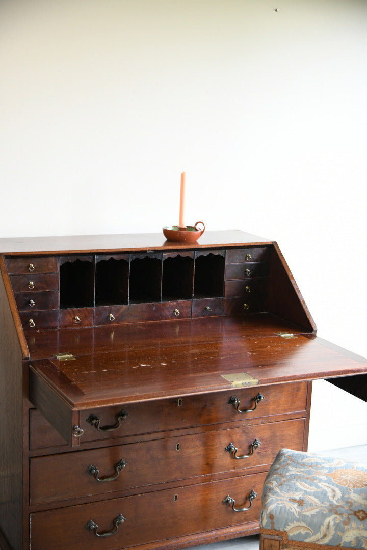 Georgian Mahogany Bureau