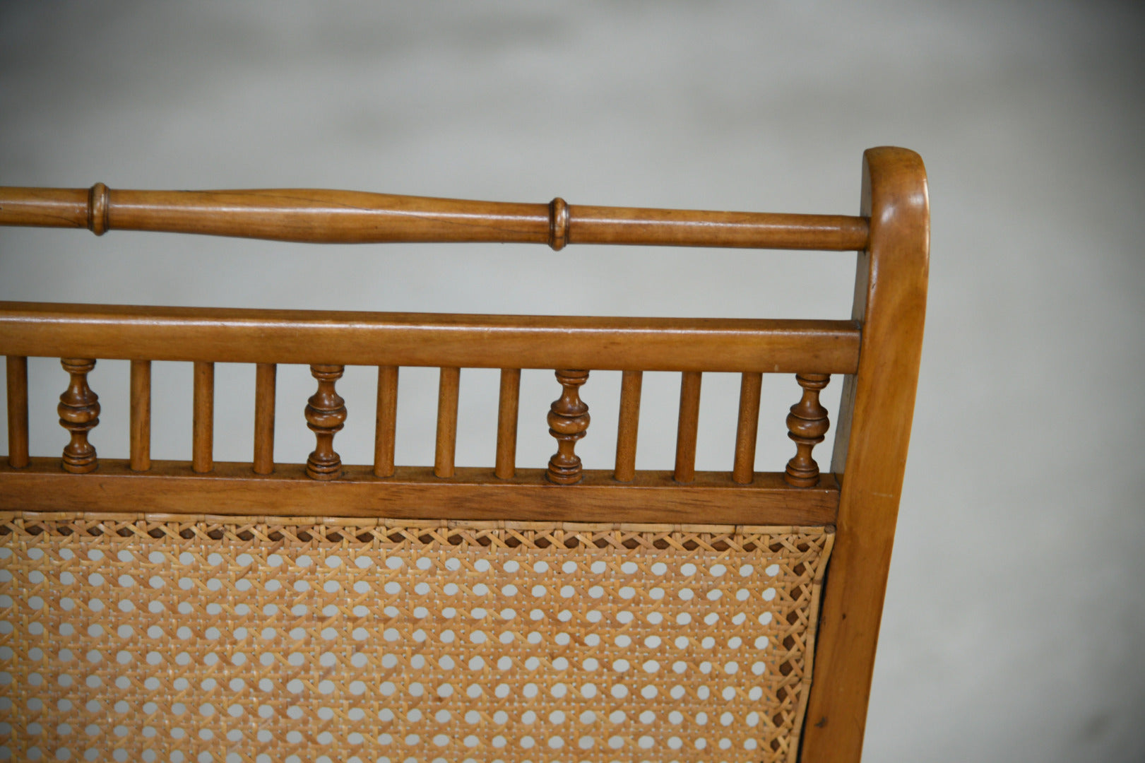 Edwardian Cane Occasional Chair