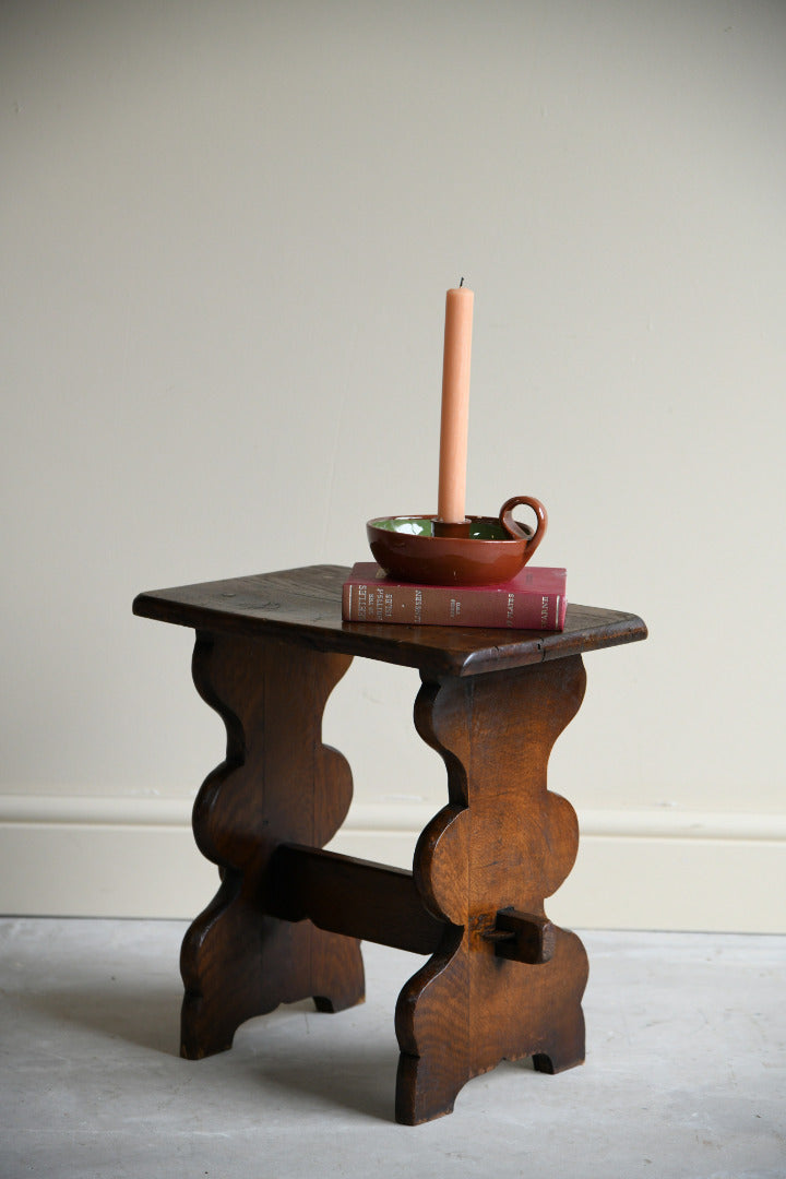 Rustic Oak Stool