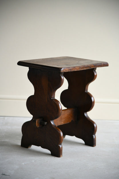 Rustic Oak Stool