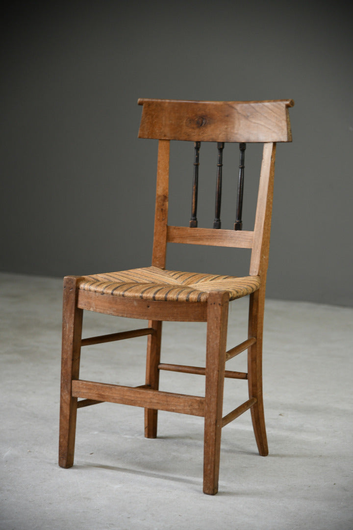 Single Fruit Wood French Kitchen Chair