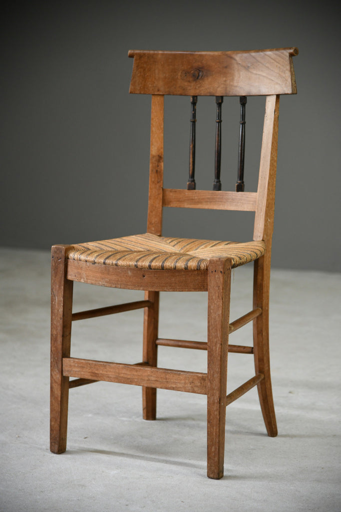 Single Fruit Wood French Kitchen Chair