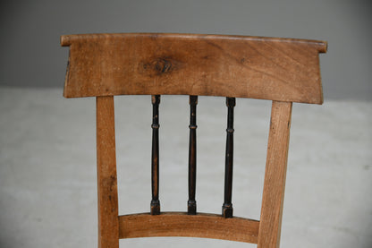 Single Fruit Wood French Kitchen Chair