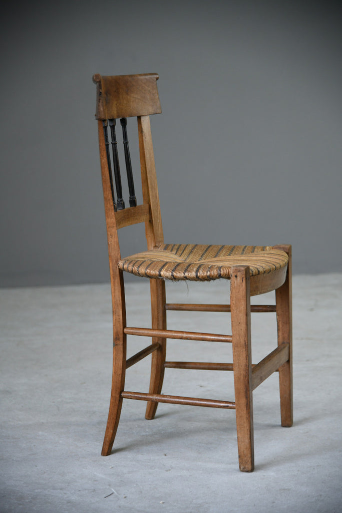 Single Fruit Wood French Kitchen Chair