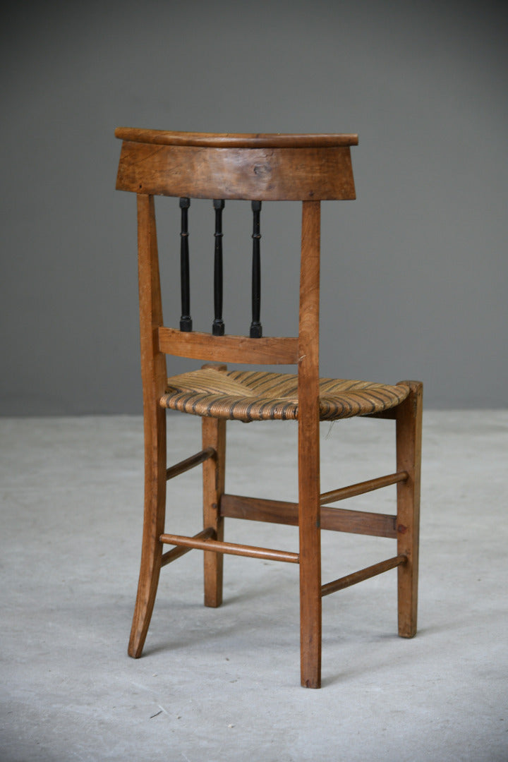 Single Fruit Wood French Kitchen Chair