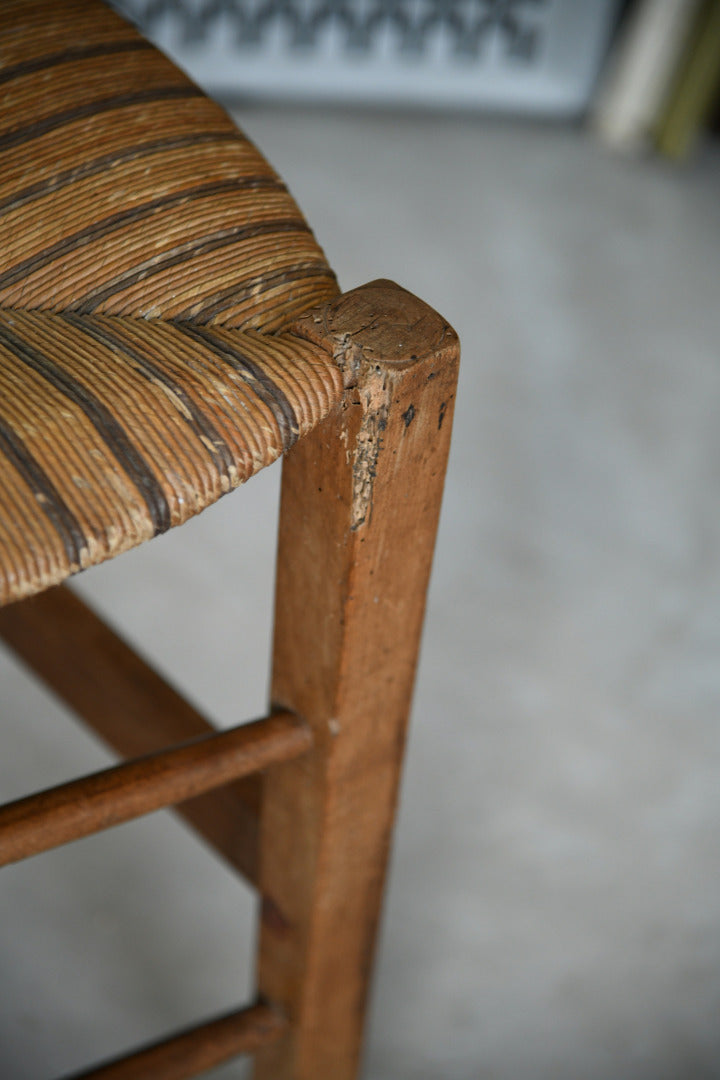 Single Fruit Wood French Kitchen Chair