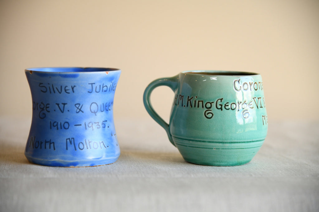 Baron Pottery Coronation Mugs