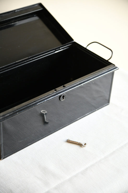 Vintage Black Tin