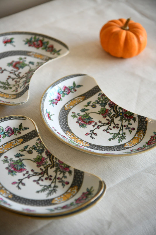 4 Minton Indian Tree Side Dishes