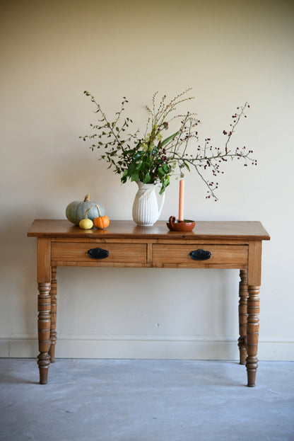 Antique Pine Side Table