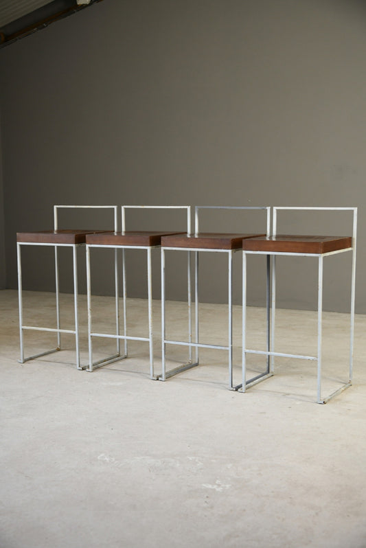 4 La Palma Enzo Cubo Italian Bar Stools
